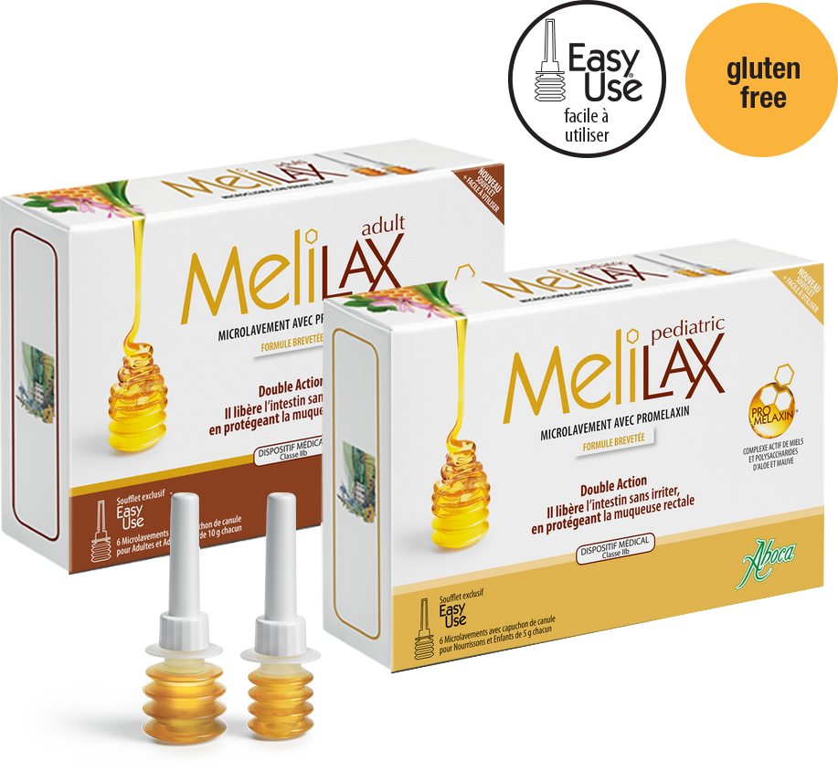 MeliLax - il libére l'intestin en protégeant la muqueuse rectale